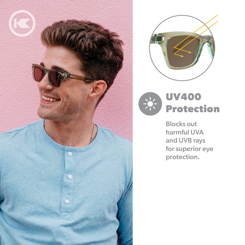 Knockaround Seventy Nines Polarized Sunglasses for Men & Women - Retro Sunglasses - UV400 Protection - Image 3